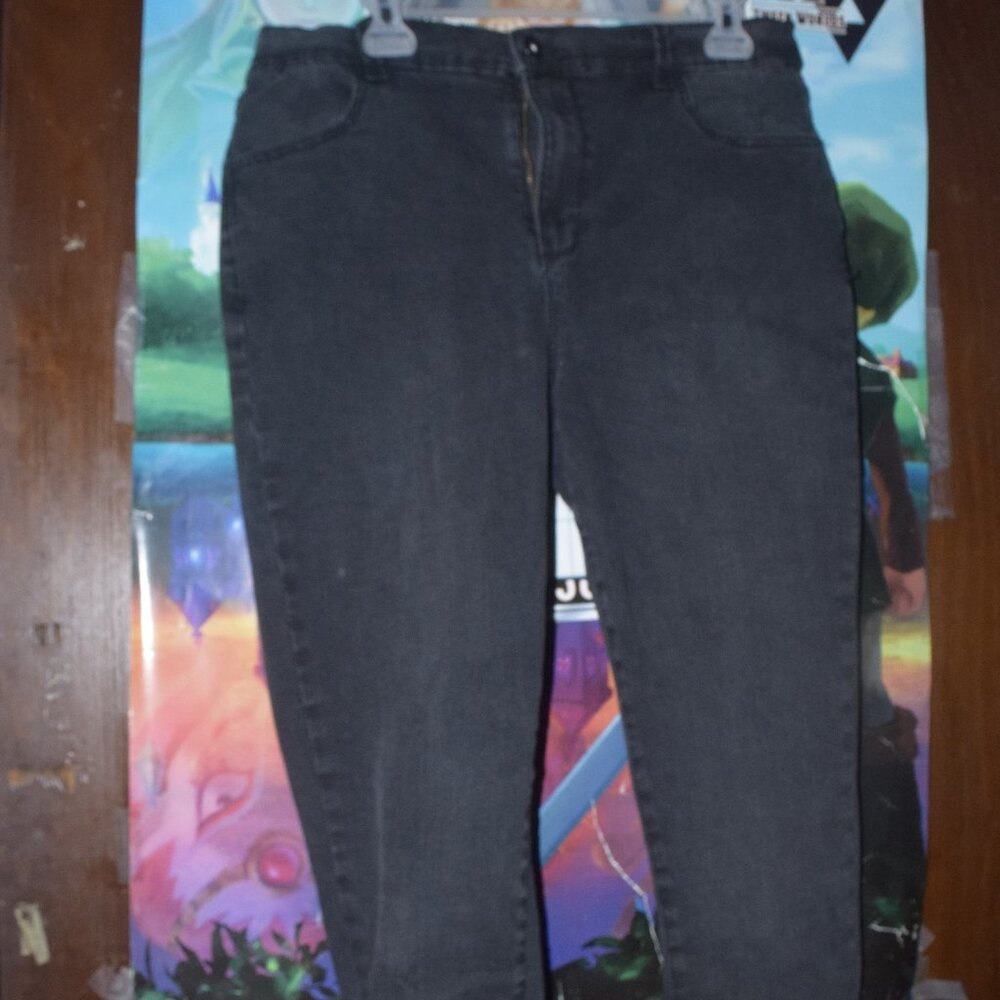 No Boundaries Black skinny jeans size 17 jrs